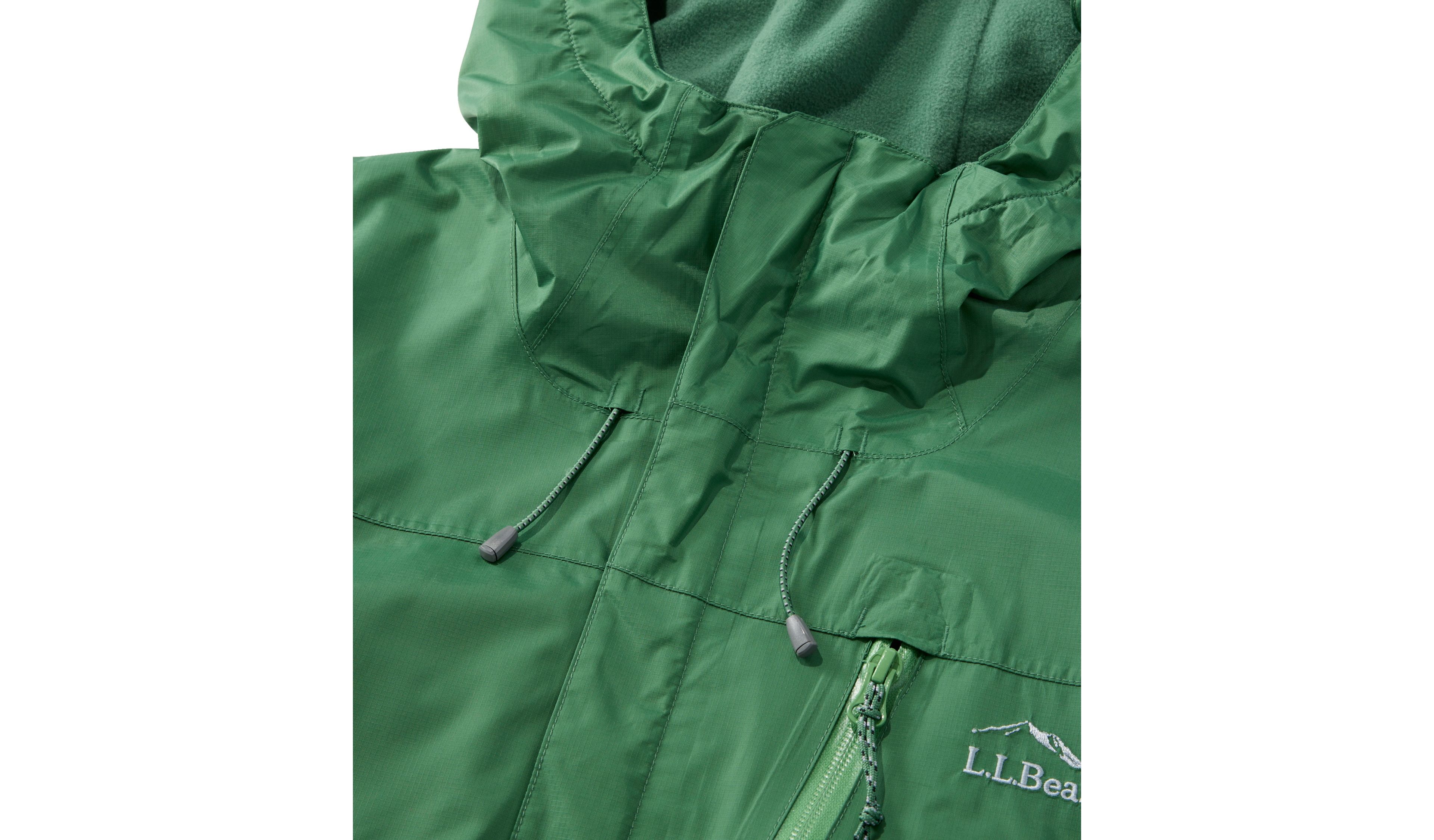 Men's Trail Model Rain Jacket, Fleece-Lined