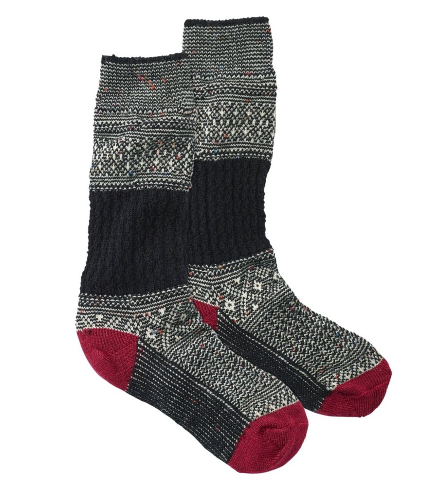 Women's SmartWool GarterStitch Crew Sock Socks at L.L.Bean