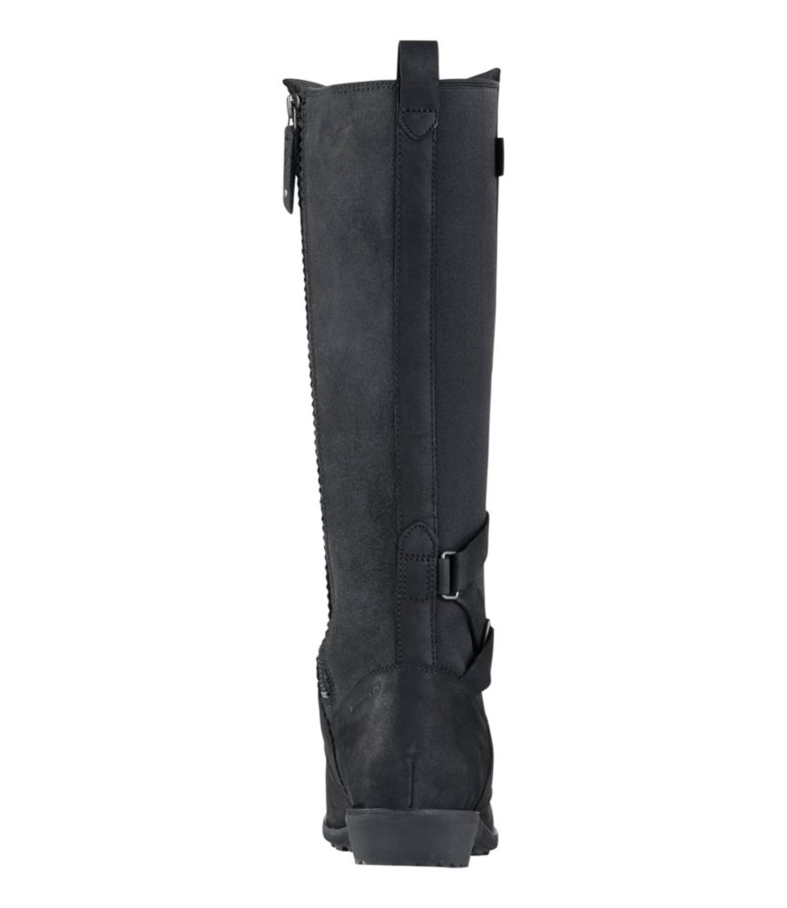 teva tall black boots