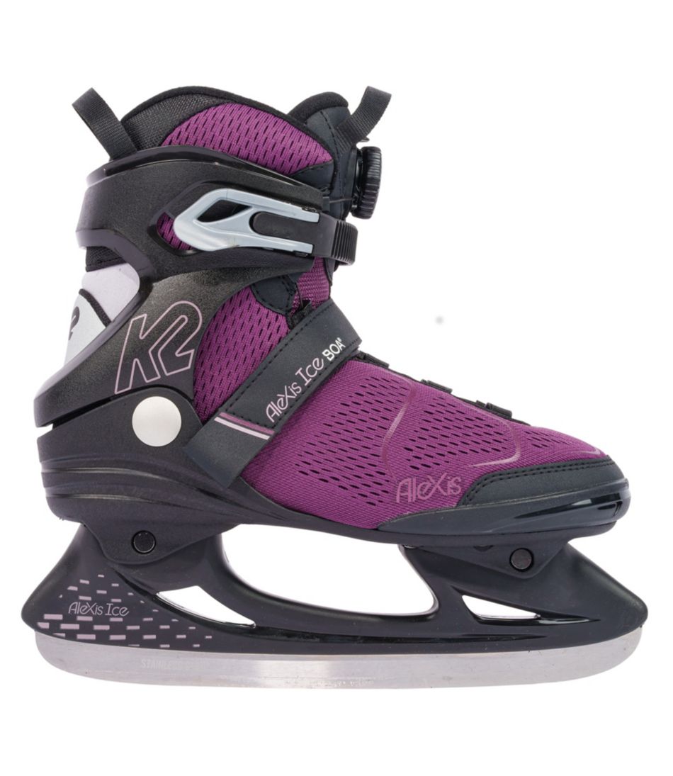 K2 Women's Alexis Ice Boa Skates Purple / 10