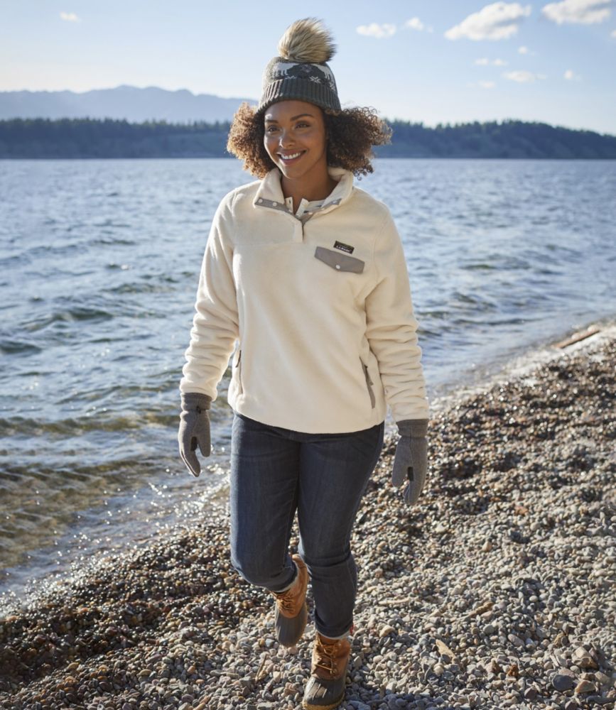 Women's L.L.Bean Hi-Pile Fleece Pullover