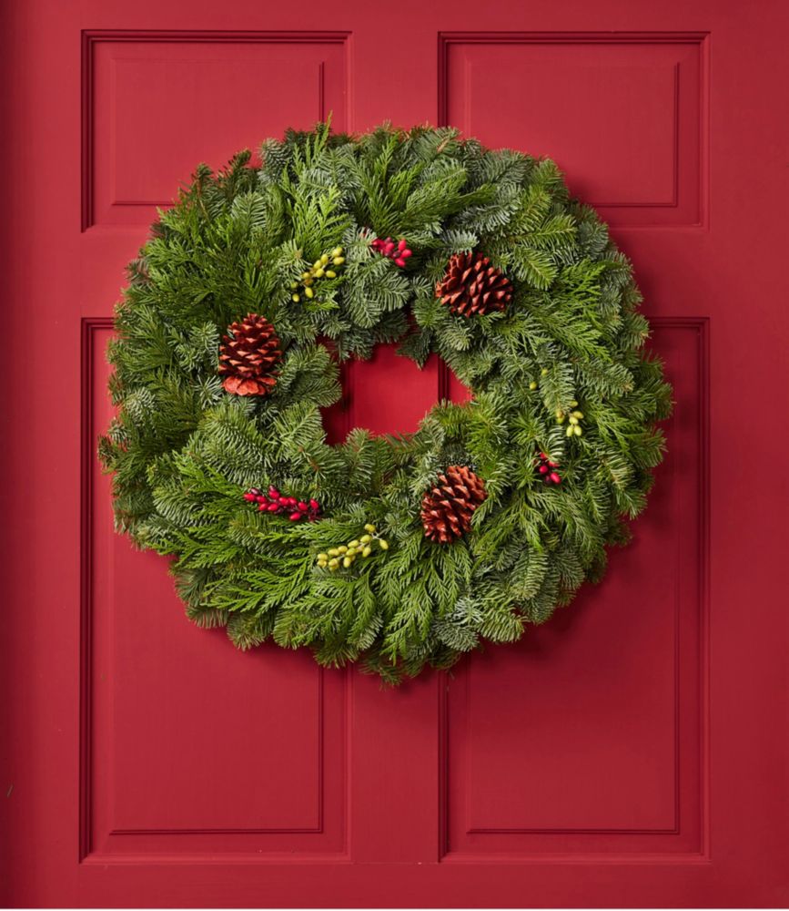 Woodland Berry Wreath, 24"