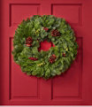Woodland Berry Wreath 24", , small image number 0