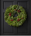 Woodland Berry Wreath 24", One Color, small image number 1