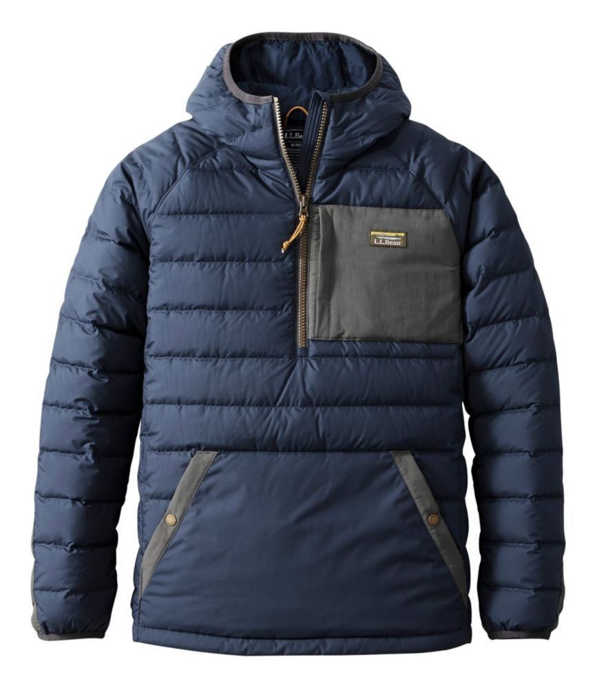 men's mountain classic colorblock fleece pullover