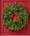 Woodland Berry Wreath 30", One Color, small image number 0