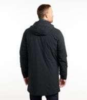 Men's waterproof packaway long coat outlet
