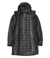 Men's waterproof store packaway long coat