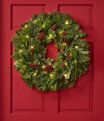 Woodland Berry Lighted Wreath, One Color, small image number 0