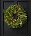 Woodland Berry Lighted Wreath, One Color, small image number 1