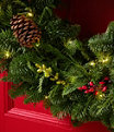 Woodland Berry Lighted Wreath, One Color, small image number 2