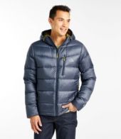 Men's ultralight 850 down big baffle store hooded puffer jacket