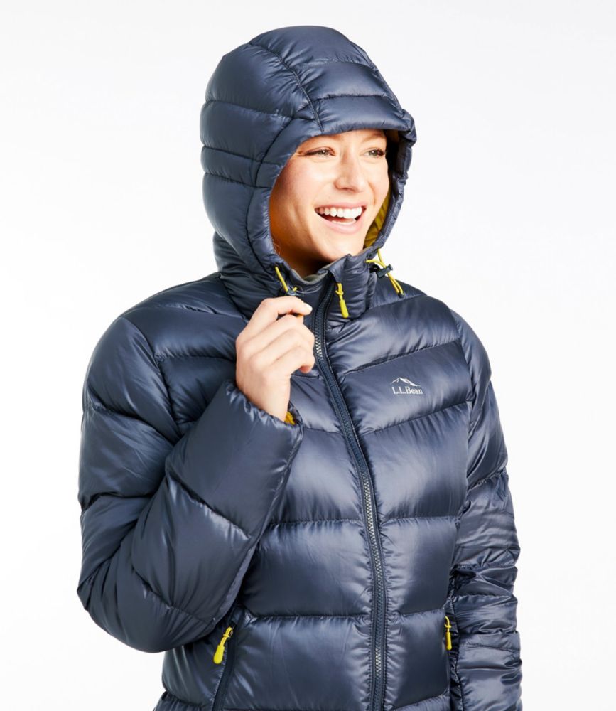 womens hooded puffer