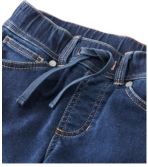 Kids' L.L.Bean Pull-On Stretch Jeans, Fleece Lined