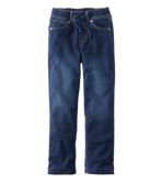 Flannel lined store jeans for toddlers