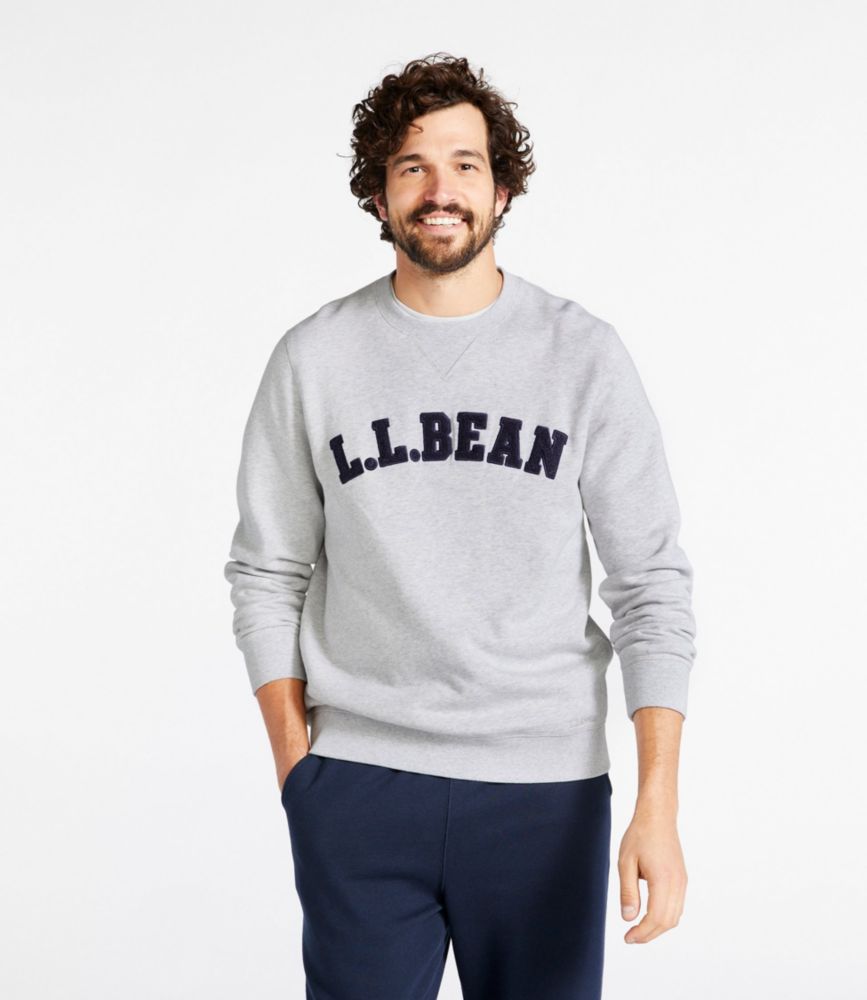 ll bean crewneck sweatshirt