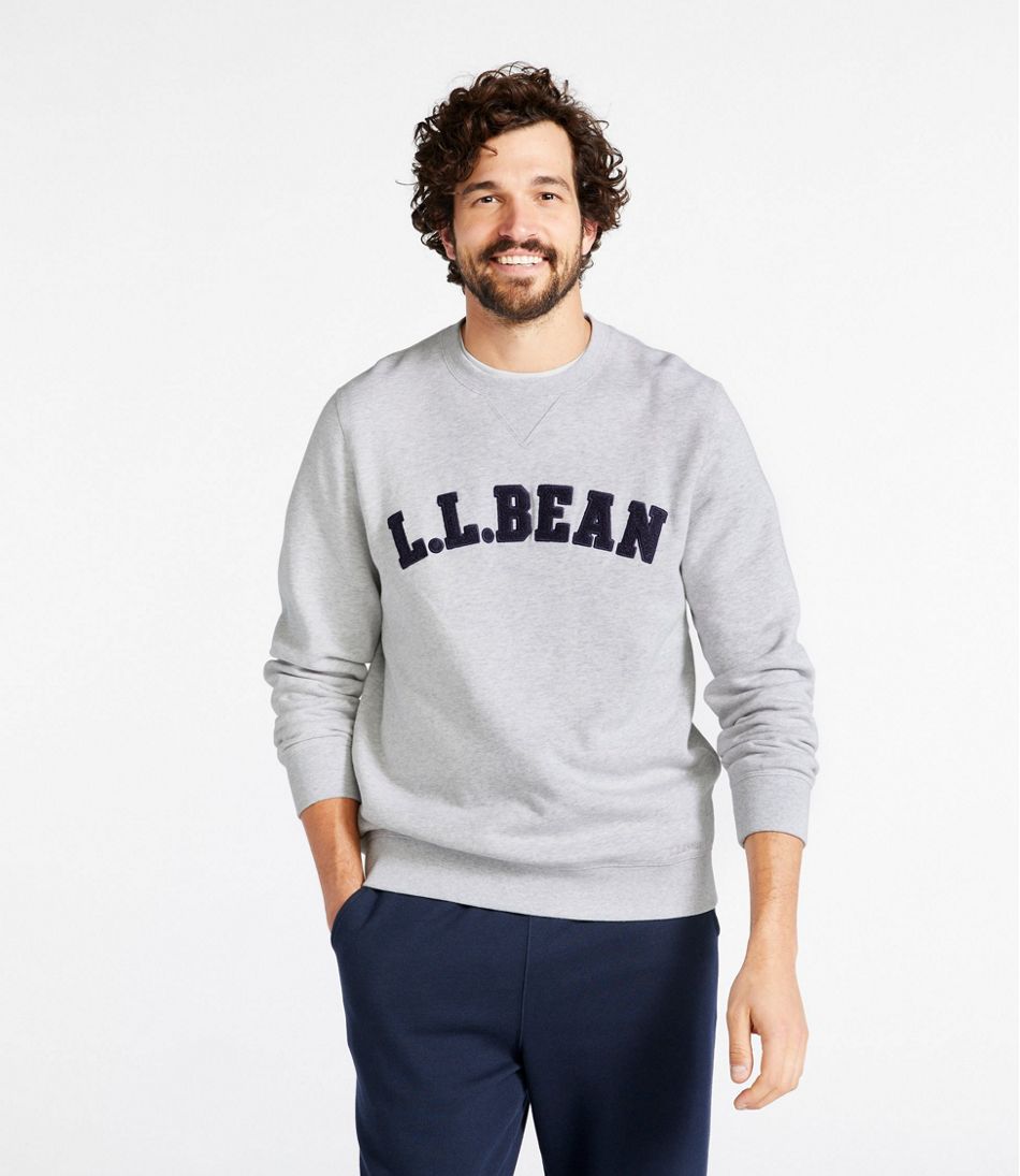 Men's Athletic Sweats, Classic Crewneck Sweatshirt, L.L.Bean Logo