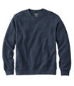 Men's Athletic Sweats, Crewneck, Navy, small image number 0
