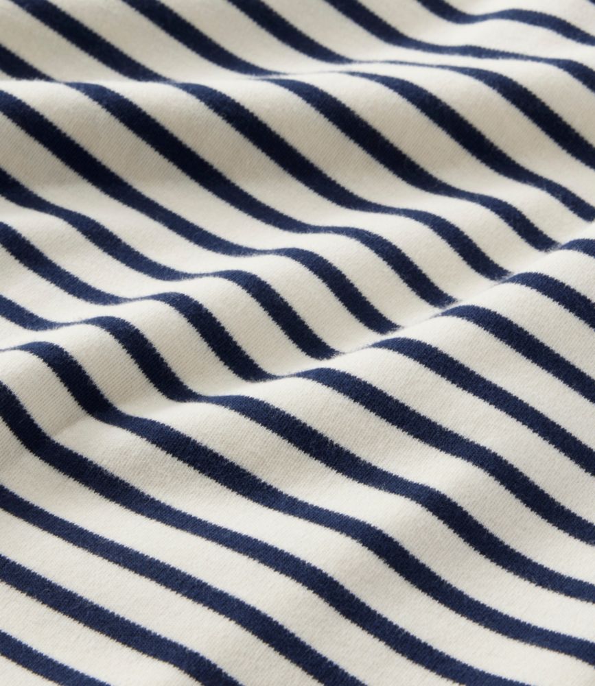 Women's L.L.Bean Interlock Turtleneck, Long-Sleeve Stripe