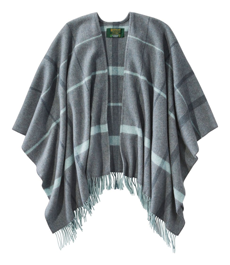 Women's L.L.Bean Poncho Scarf, Plaid at L.L. Bean