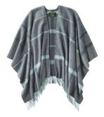 Women's L.L.Bean Poncho Scarf, Plaid