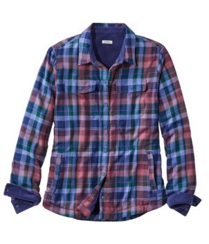 Women's Fleece-Lined Flannel Shirt, Snap-Front Plaid