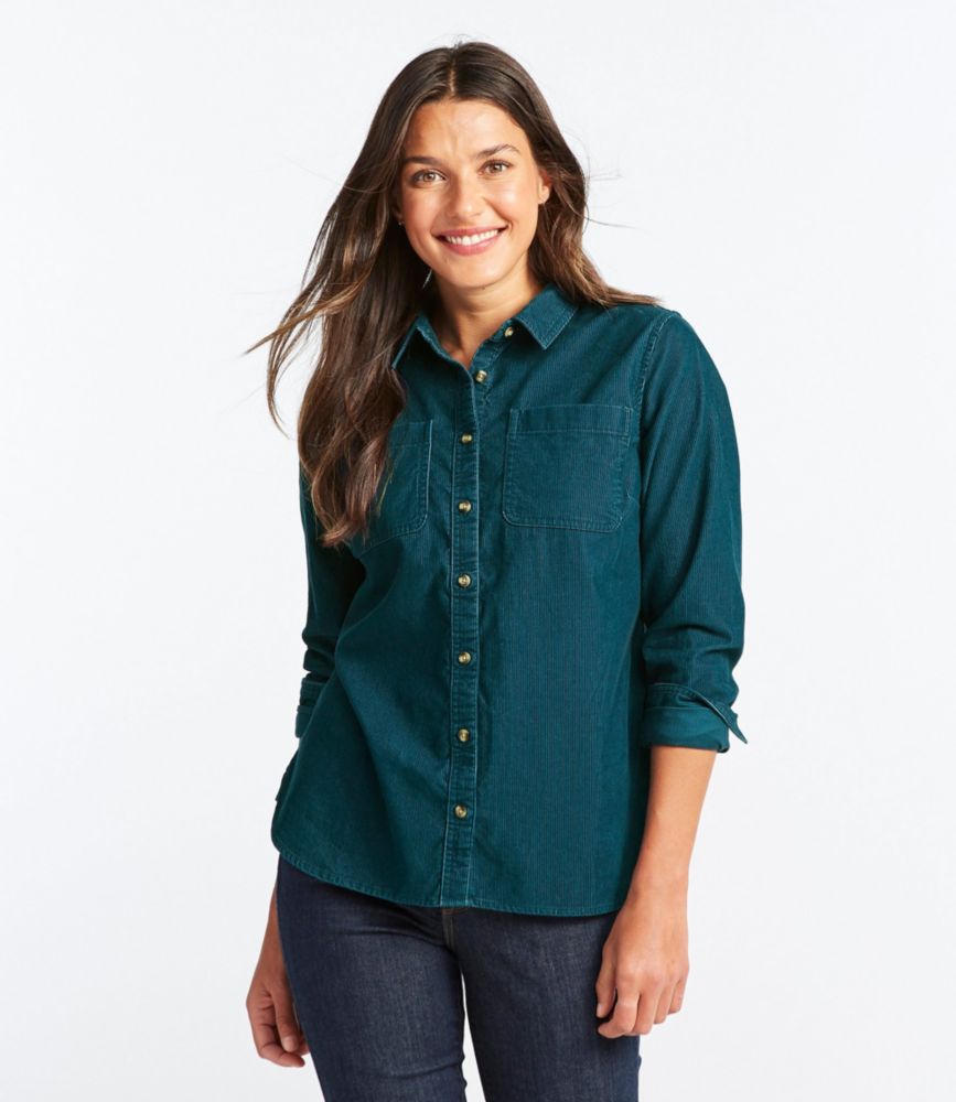 ll bean womens denim shirt