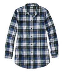 Women's L.L.Bean Organic Flannel Shirt, Plaid at L.L. Bean