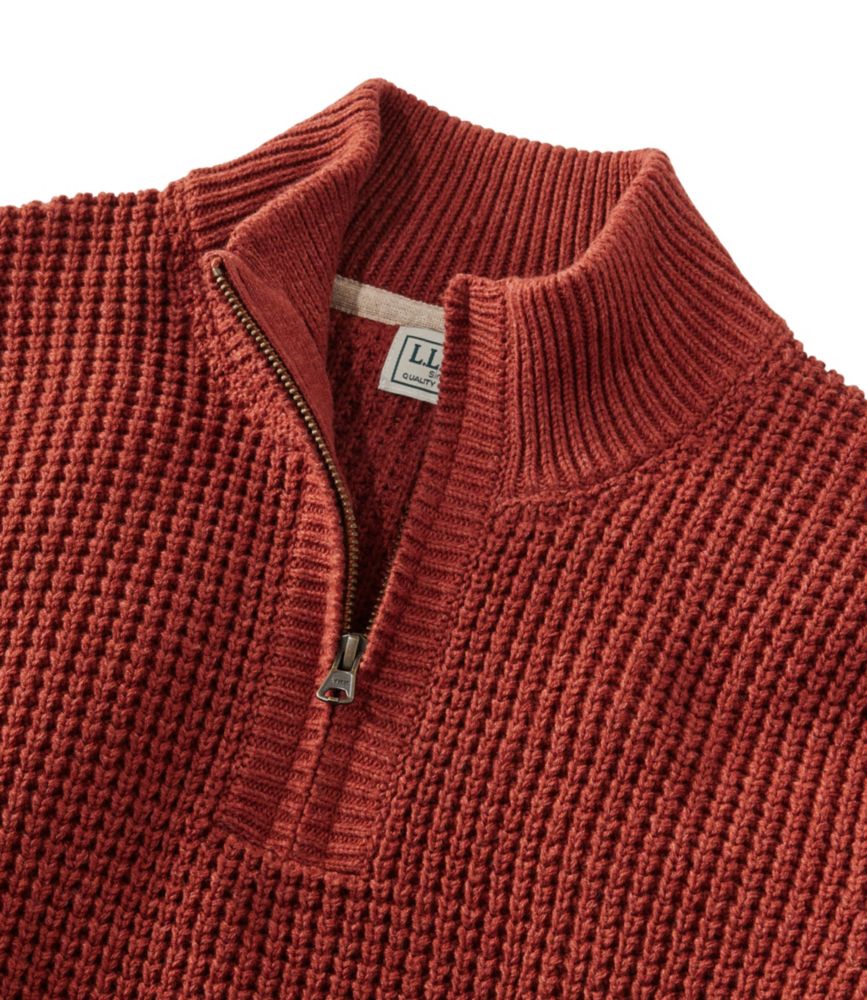 Men's Organic Cotton Waffle Sweater