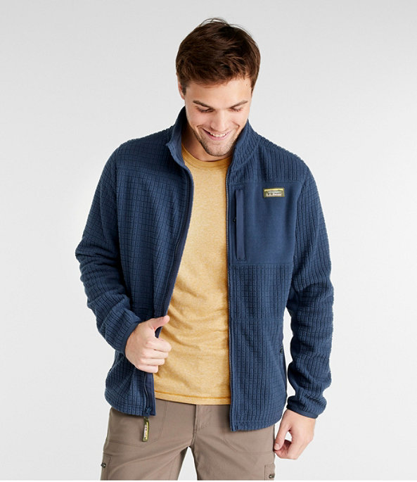 L.L.Bean Men's Full Zip Sweater Fleece Jacket