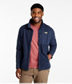 Mountain Classic Windproof Fleece Jacket, Natural/Nautical Navy, small image number 3