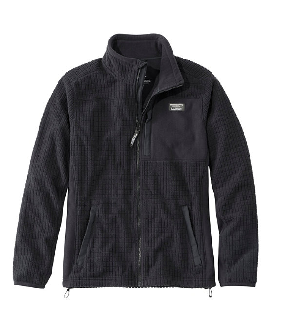 Mountain Classic Windproof Fleece Jacket, Black, large image number 0