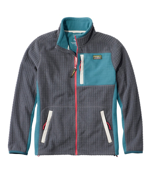 Mountain Classic Windproof Fleece Jacket, Iron/Storm Teal, large image number 0