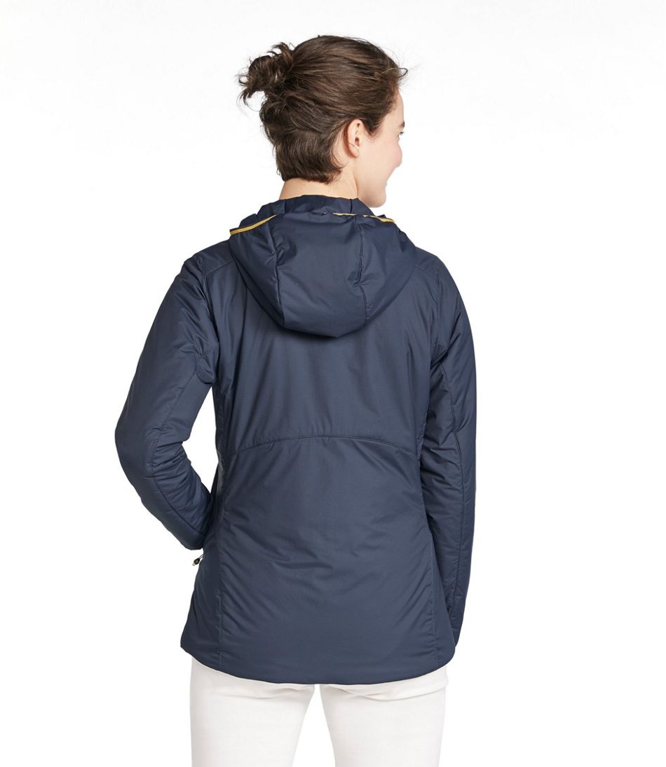 Women's Stretch Primaloft Packaway Hooded Jacket