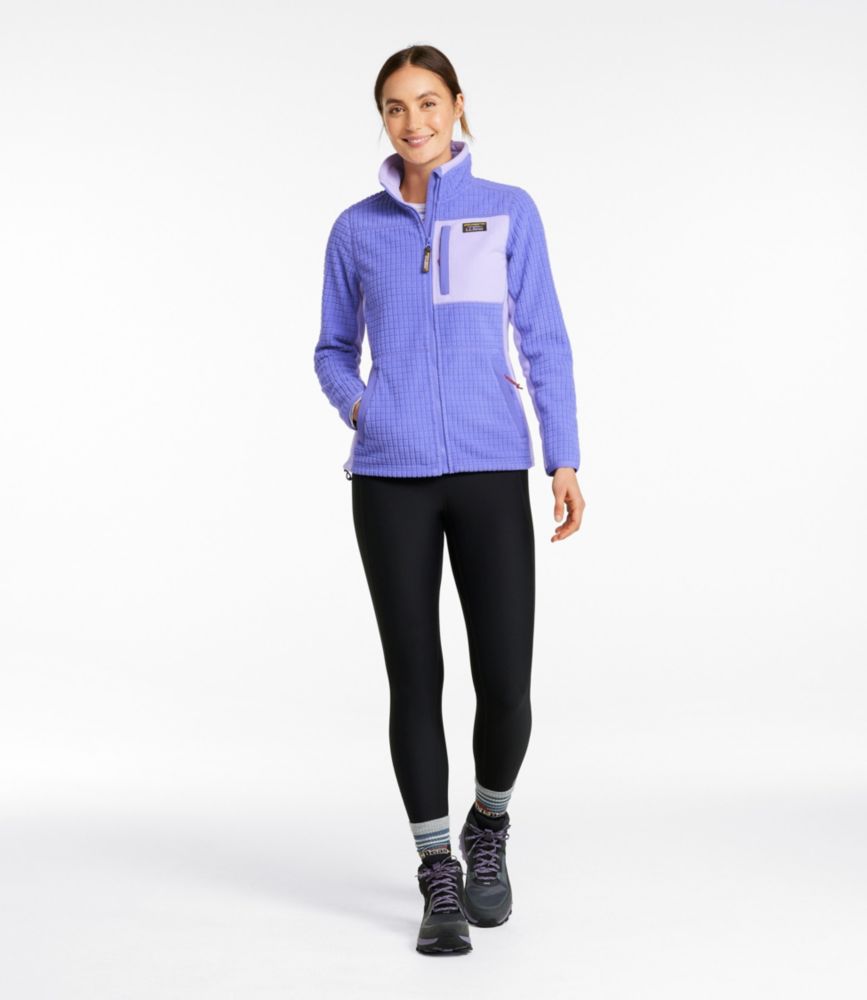 Women's Mountain Classic Windproof Fleece Jacket, Dusty Periwinkle, small image number 4