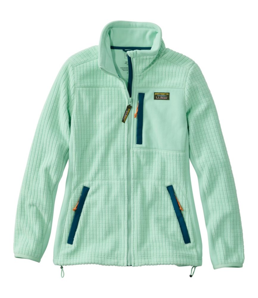 Women's Mountain Classic Windproof Fleece Jacket, Pastel Lichen, small image number 1