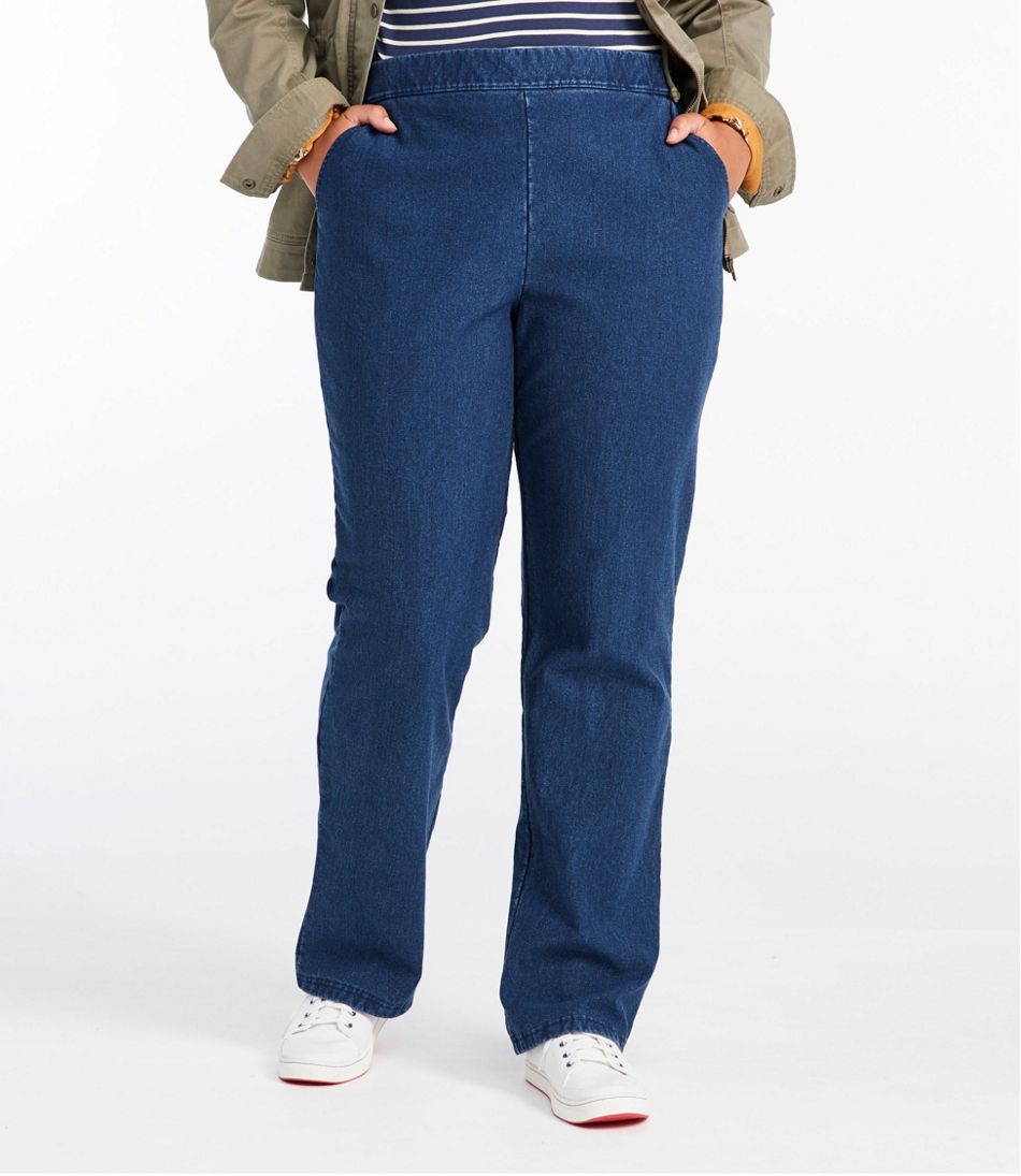 Perfect Fit Pull-on Jeans - Trousers 