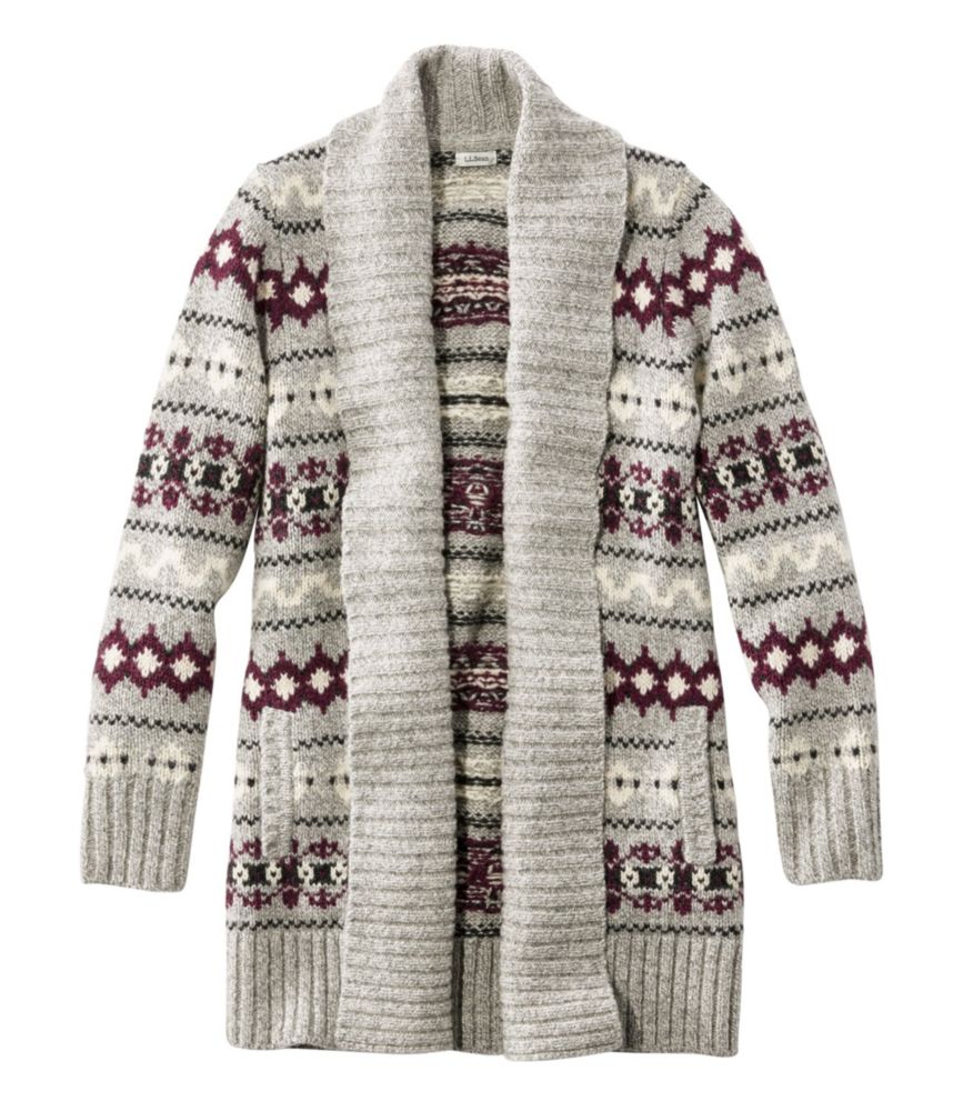 fair isle cardigan