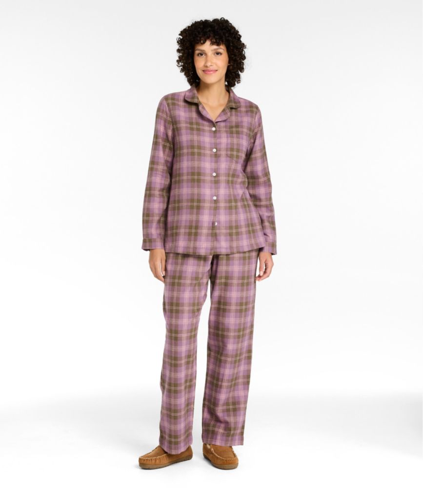 Women's Scotch Plaid Flannel Pajamas