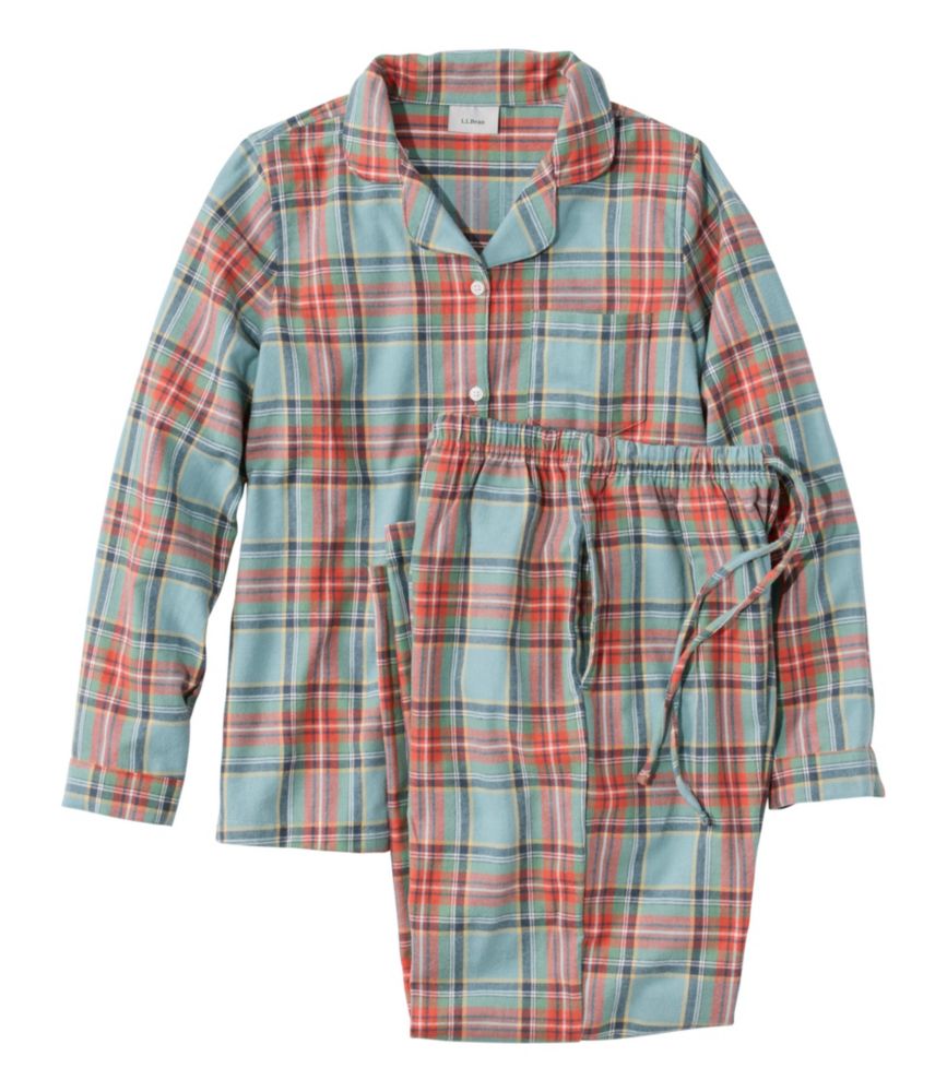 Women's Scotch Plaid Flannel Pajamas