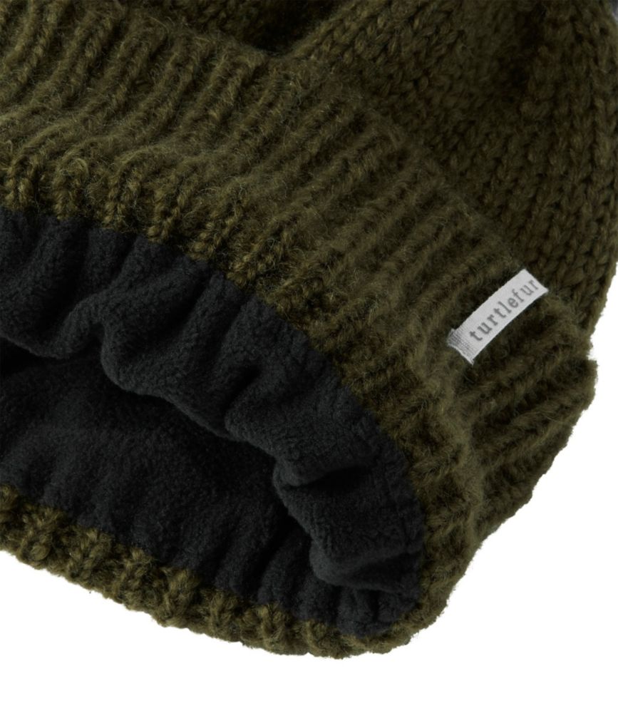 Turtle Fur Merino Puli Pom Beanie