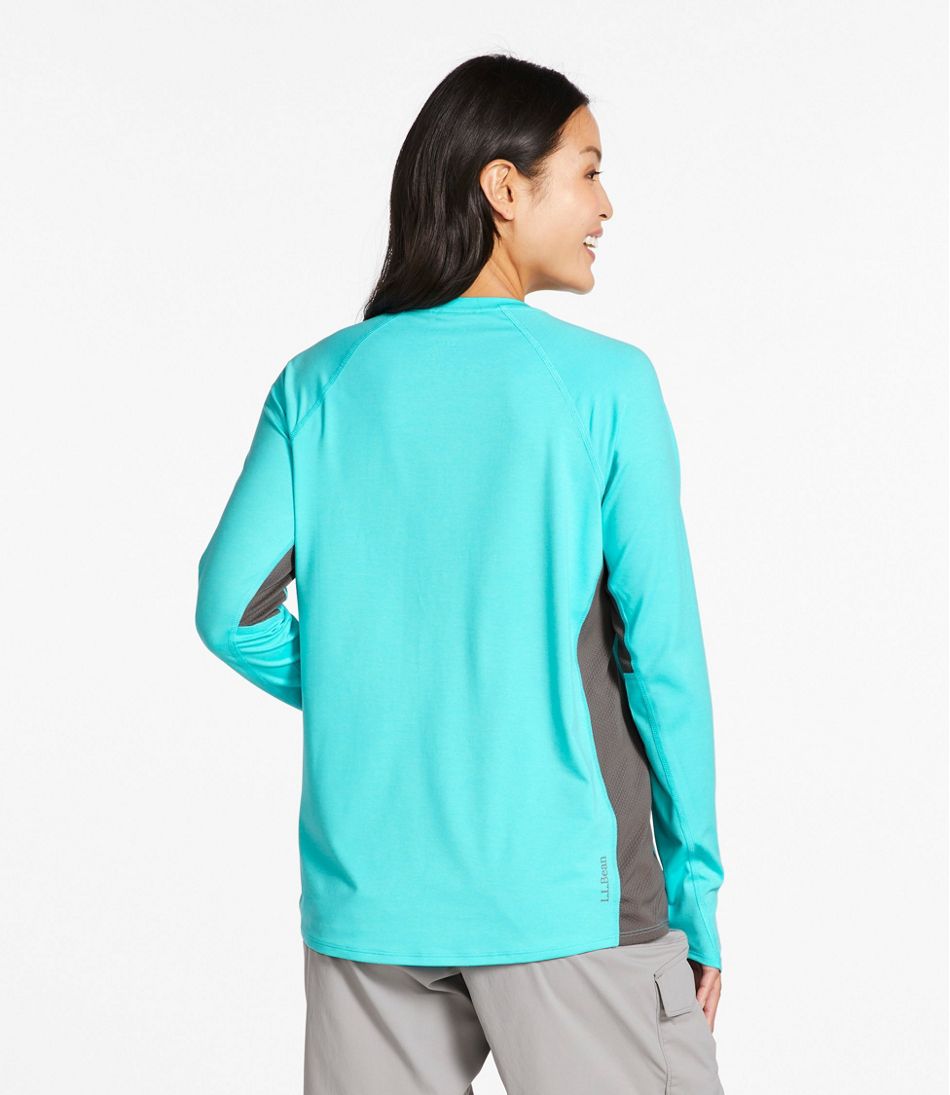 Women's Tropicwear Knit Crew Shirt, Long-Sleeve