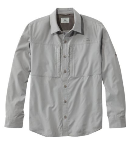 Men's Tropicwear Pro Stretch Shirt, Long-Sleeve | Casual Button-Down ...