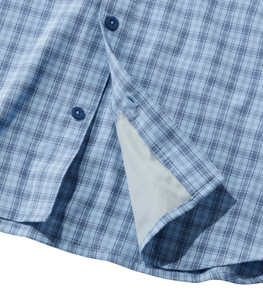 Men's Tropicwear Pro Stretch Shirt, Long-Sleeve Plaid