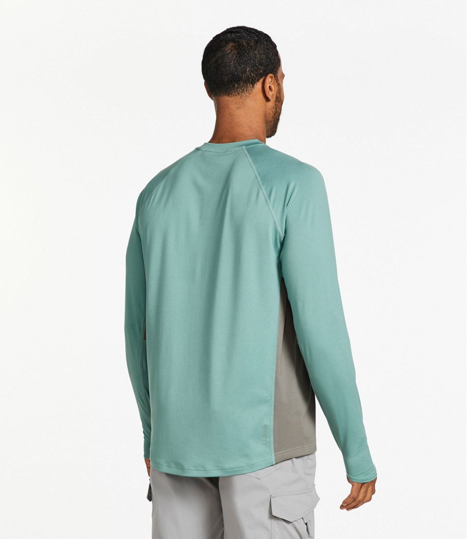 Men's Tropicwear Knit Crew Shirt, Long-Sleeve