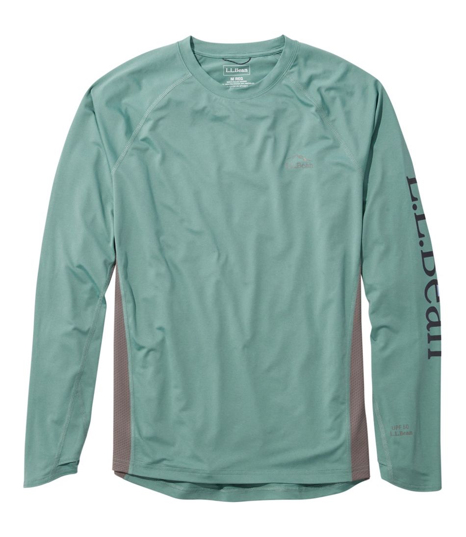 Men's Tropicwear Knit Crew Shirt, Long-Sleeve Regular | T-Shirts at L.L ...