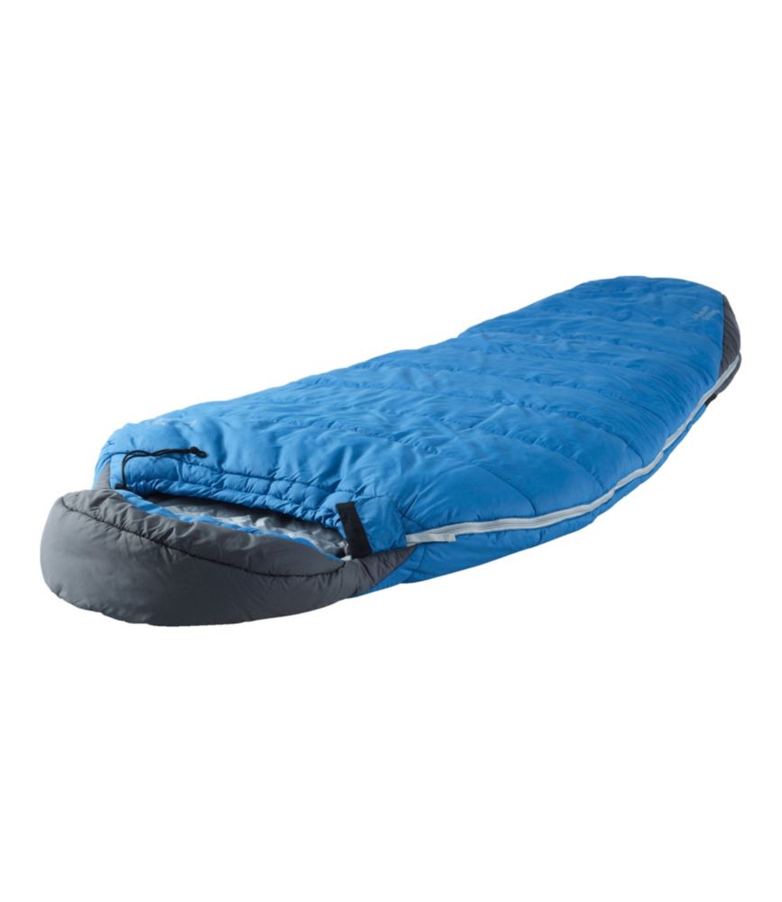 L.L.Bean Adventure Sleeping Bag, 25° Mummy, Crisp Lapis, small image number 2