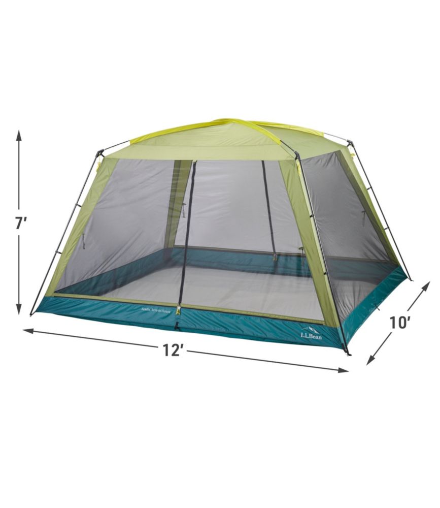 L.L.Bean Acadia Family Screen House, Avocado/Chartreuse, small image number 2