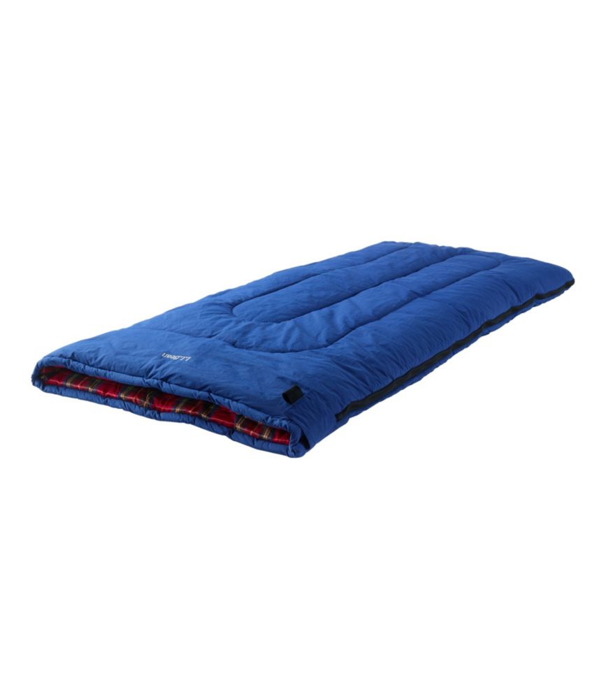 kids flannel lined sleeping bag