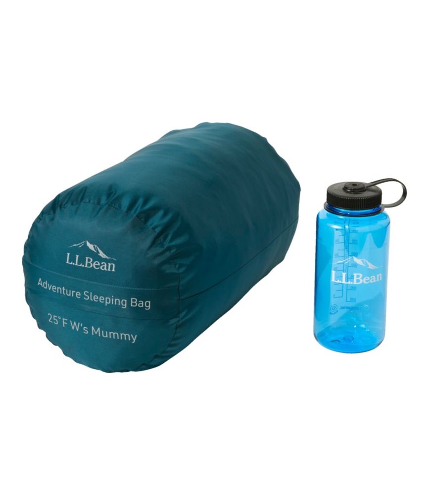 Women's L.L.Bean Adventure Sleeping Bag, 25° Mummy, Deep Admiral Blue, small image number 5